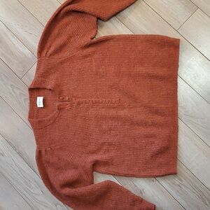 Wrap London Baby Alpaca Merino Wool Blend Pullover Sweater Size L